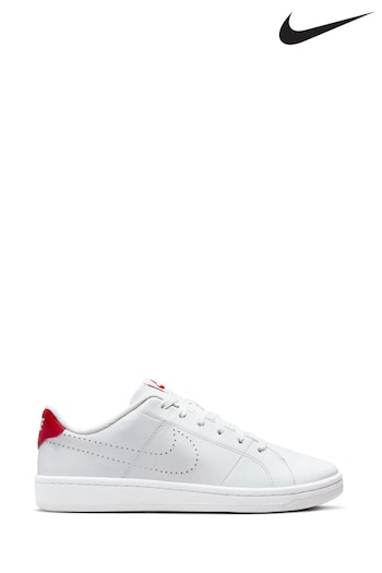 Nike area Red/White Court Royale 2 Trainers (517572) | £65