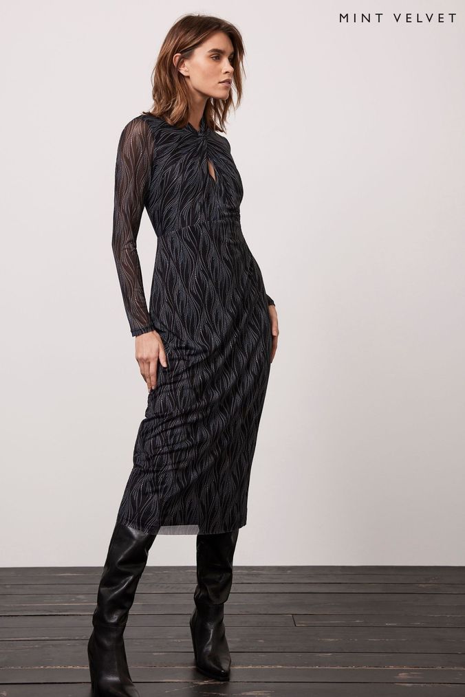 Next mint hotsell velvet dress