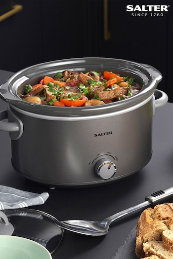Salter Silver Cosmos Slow Cooker 3.5L (517853) | £40