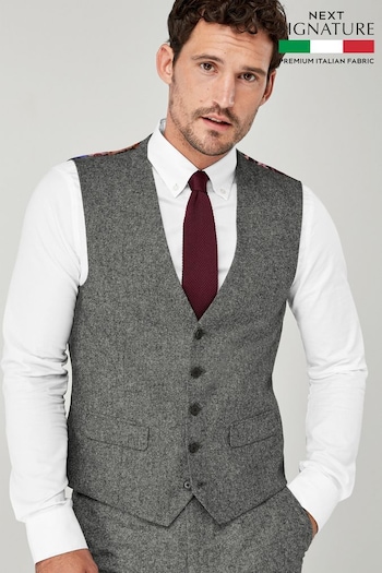 Grey Donegal Suit Waistcoat (518037) | £59