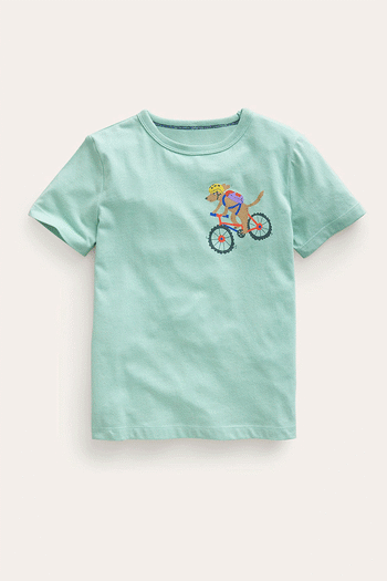 Boden Green Front and Back Logo T-Shirt (518068) | £19 - £21