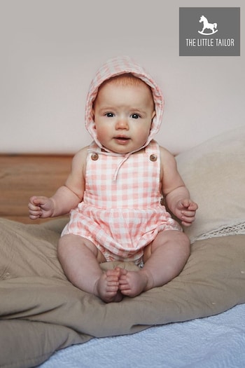 The Little Tailor Baby Woven Shorty Dungarees (518340) | £20