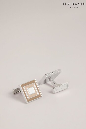 Ted Baker Blue Square Metal Cufflinks (518766) | £50