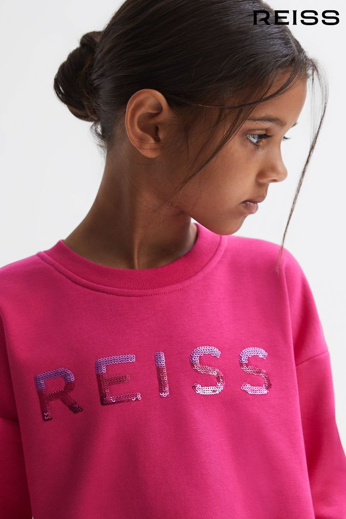 Buy Older Girls Younger Boys Reiss Pink Sweatshirtsandhoodies
