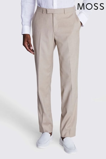 MOSS Tailored Fit Camel Brown Trousers (519770) | £80