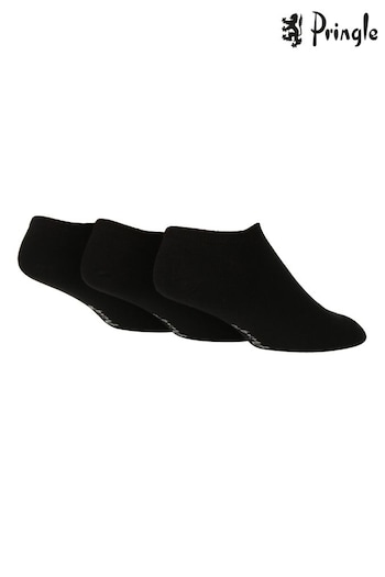 Pringle Black Low Cut Trainers Liners Socks (520124) | £14