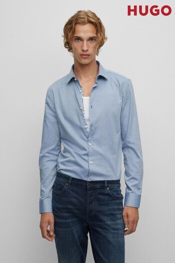 HUGO Slim Fit Long Sleeve Shirt (520681) | £89