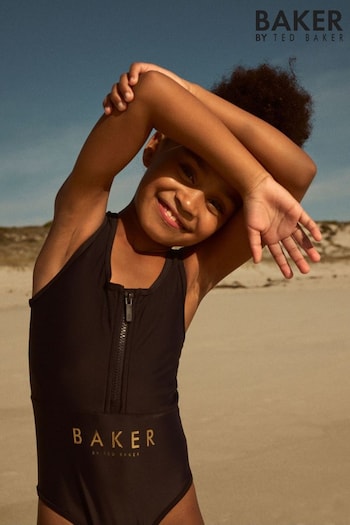 Baker by Ted Baker Navy Zip Swimsuit (520987) | £25 - £30