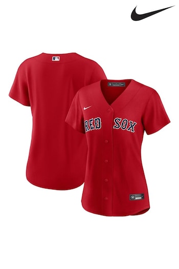 Nike Red Boston Red Sox Official Replica Alternate Jersey cores (521372) | £95
