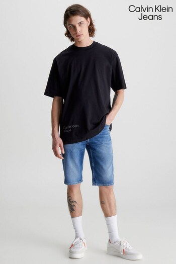 Calvin Klein Jeans Slim Fit Blue Shorts (521477) | £75