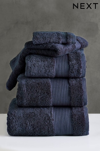 Navy Blue Egyptian Cotton Towels (521487) | £5 - £26