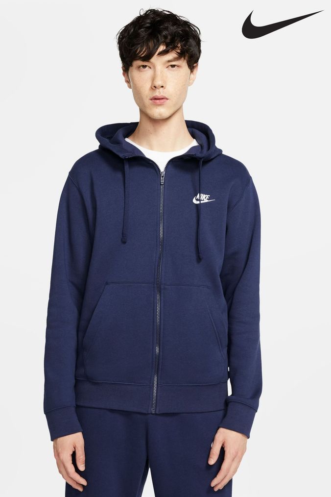 Mens nike chevron full zip hoodie discount
