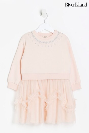River Island Pink Bag Hybrid Party Dress (522875) | £30