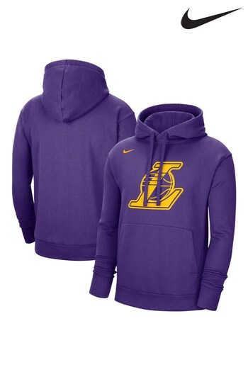 Nike Purple Los Angeles Lakers Nike Vs Essentials Hoodie (522902) | £60