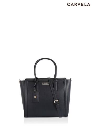 Carvela Lottie LG Black Tote Bag (523101) | £119