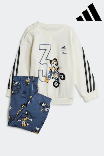 adidas Cream Disney Mickey Mouse Tracksuit (523198) | £40