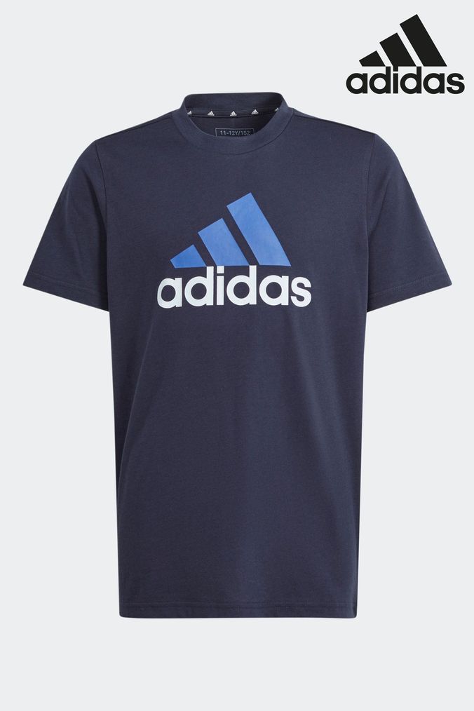 Buy Boys T Shirts Blue Adidas Tops Online Next UK