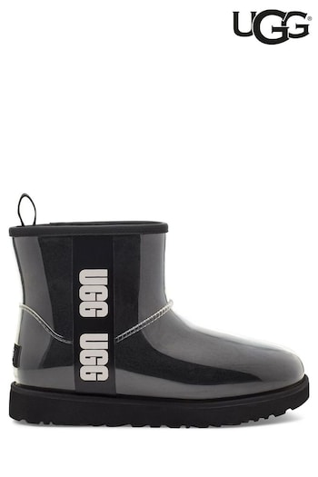 Ugg Blk Clear Logo Mini Boots (524461) | £155