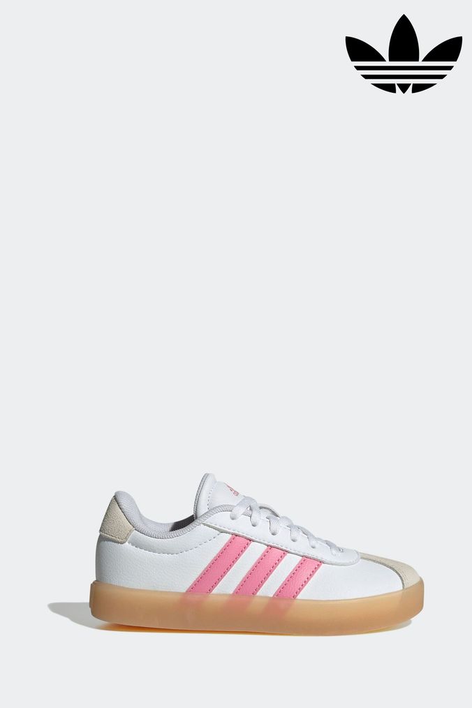 Buy Girls Pink UK 13.5 EU 32.5 Adidas Online ArvindShops adidas continental 80s sportscene