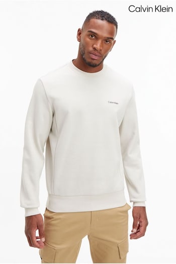 Calvin Klein Natural Micro Logo Repreve Jumper (525243) | £110