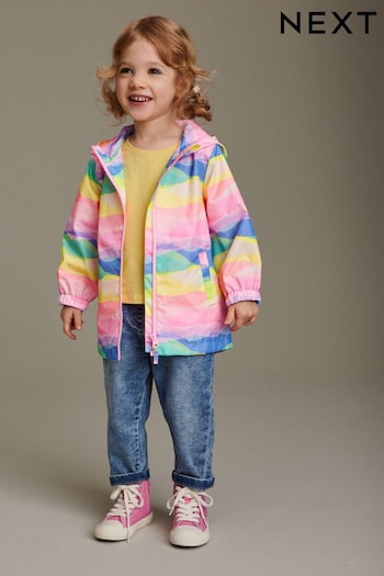 Rainbow Shower Resistant Printed Cagoule (3mths-7yrs) (525352) | £14.50 - £18.50
