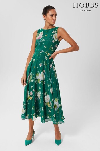 Hobbs Green Petite Carly Dress (525694) | £88.73 - £169