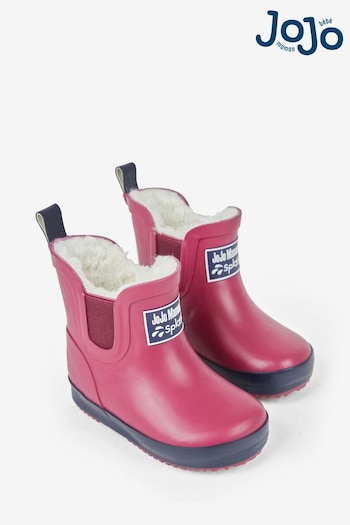 A-Z Boys Brands Berry Cosy Lined Ankle Wellies (525711) | £23.50