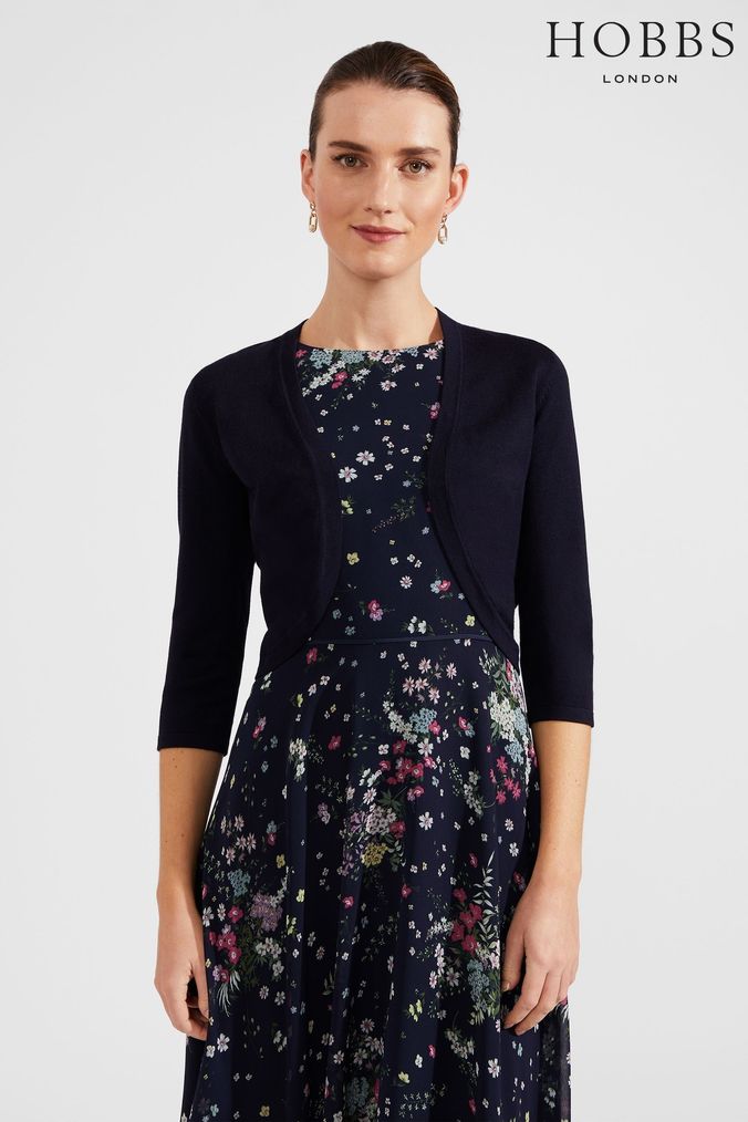 Hobbs marley cardigan azure blue deals