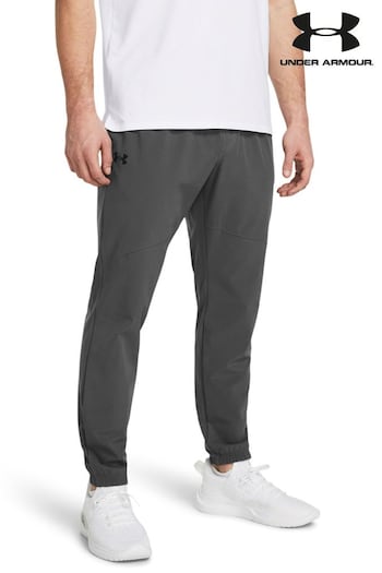 Under Black Armour Grey Stretch Woven Joggers (525877) | £65