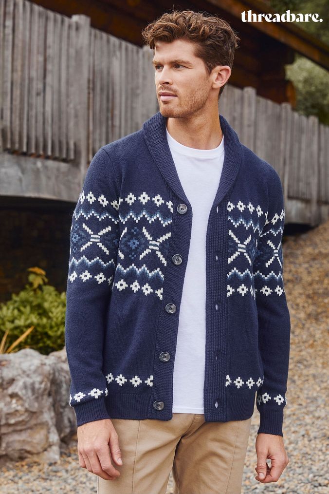 Men s Shawl Cardigans Shawl Collar Cardigans Next