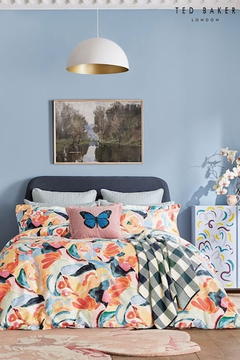 Ted Baker Blue Abstract Art Oxford Pillowcase (527072) | £26