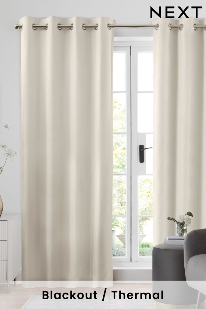 Cream Curtains Cream Blackout Curtains Next UK
