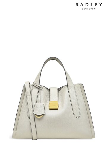Radley London Medium Grey Sloane Street Ziptop Grab Bag (527584) | £279