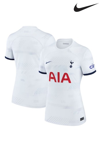 Nike White Blank Tottenham Hotspur Home Stadium Shirt Womens (527655) | £80