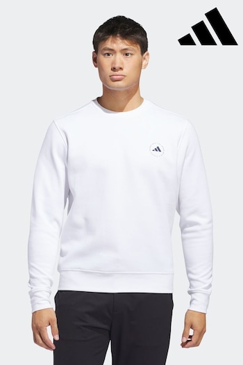 adidas Golf Pebble Grey Crewneck Sweatshirt (527949) | £45
