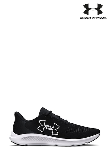 Under Armour Charged Pursuit 3 Black Trainers (528380) | £60
