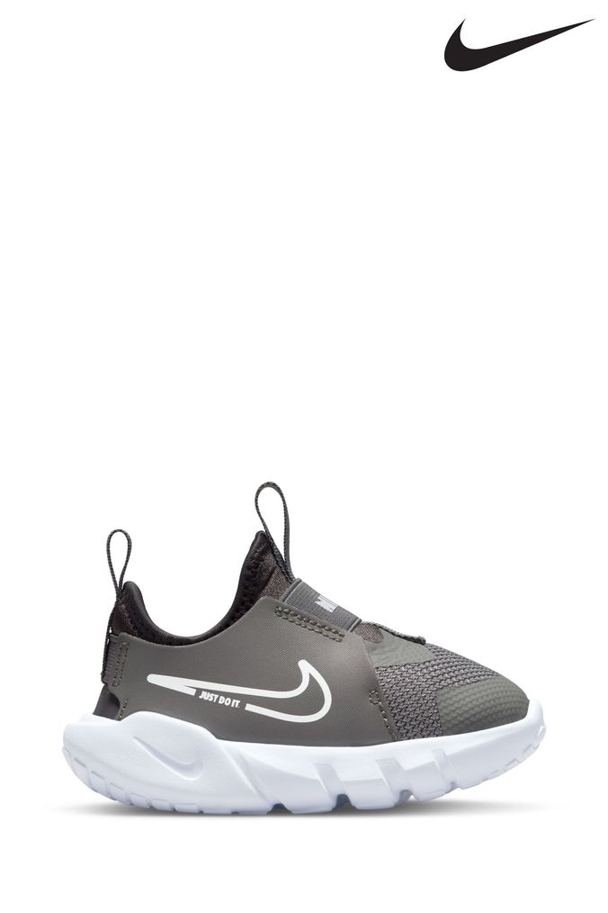 Girls grey nike top trainers