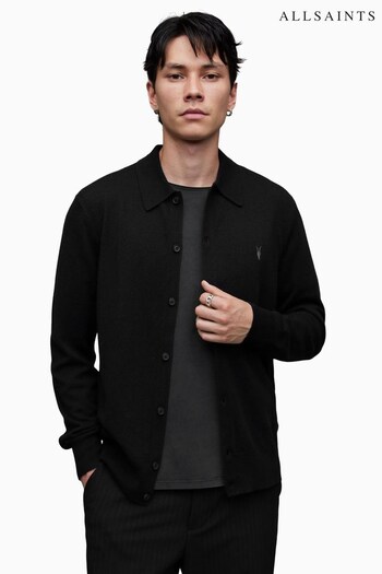 AllSaints Kilburn Black Cardigan (528784) | £99