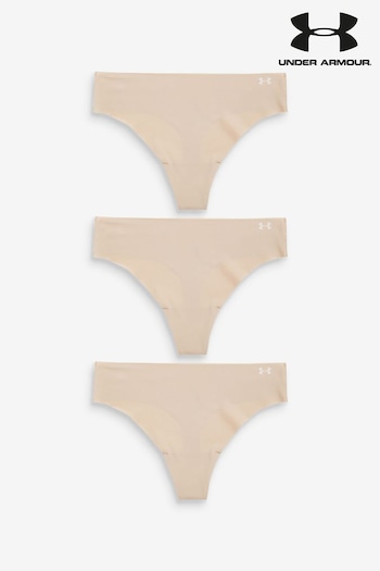 Under Armour No Show Pure Stretch Thong 3 Pack (528798) | £26