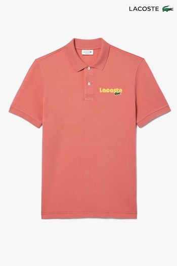 Lacoste Mens Red Summer Short Sleeve Polo Shirt (528860) | £110