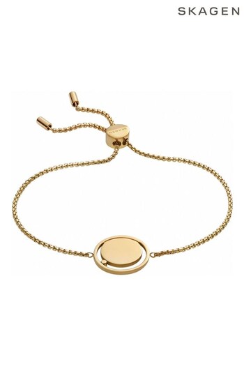 Skagen Ladies Gold Tone Jewellery Katrine Bracelet (529728) | £49