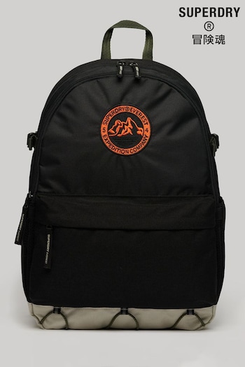 Superdry Black Everest Outdoor Montana Rucksack Bag (529771) | £55