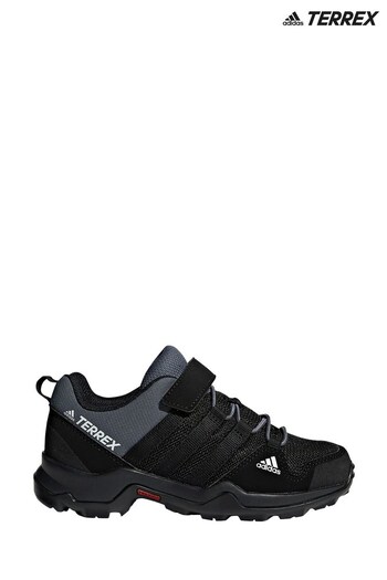 adidas Black Terrex AX2R Strap Youth & Junior Trainers (530108) | £45