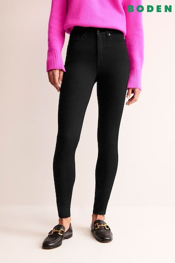 Boden Black High Rise Skinny Jeans Gar (530298) | £75