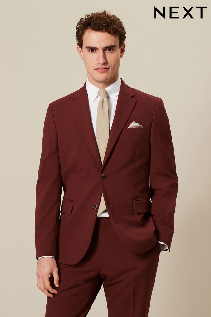 Next mens slim fit suits sale