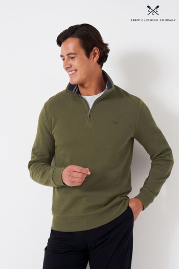 Crew Clothing Company Blue Cotton Classic Sweatshirt (530544) | £65