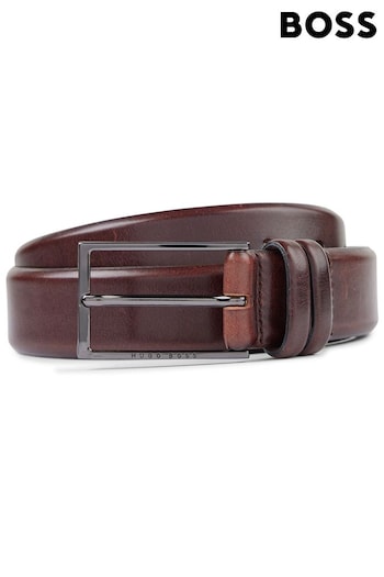 BOSS Brown Carmello Leather Belt (530982) | £119