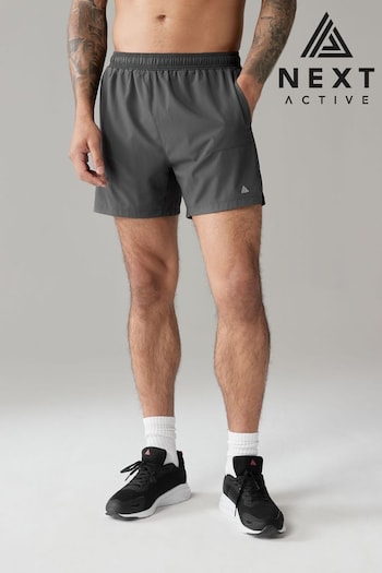 Slate Grey 7 Inch Active Gym Sports Shorts (531433) | £20
