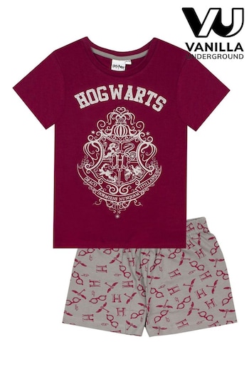 Vanilla Underground Red Harry Potter Girls Licensing Short Pyjamas (532210) | £16