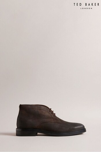 Ted Baker Natural Anddrew Polished Suede Chukka Boots (532248) | £150
